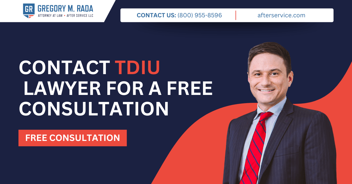VA TDIU lawyer - Gregory M. Rada, Attorney at Law